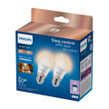 Normallampa Smart LED E27 8W/60W 2-pack Philips
